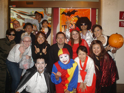AIM Halloween Party Staff and Volunteers