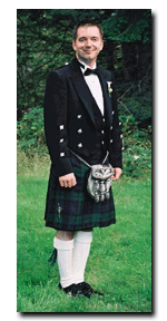 Photo of Craig Mercer in the Black Watch Kilt Photo of Craig Mercer in the Black Watch Kilt