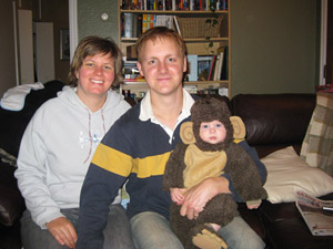 Chrissy, Travis and Eli